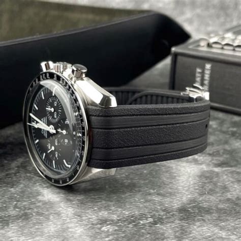 strap for omega speedmaster|omega speedmaster rubber strap 20mm.